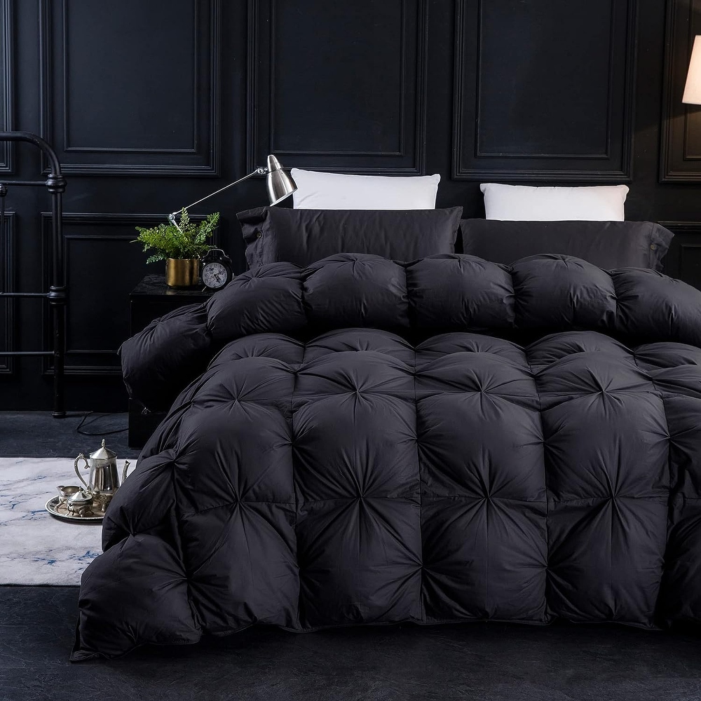 Goose feather deals comforter king